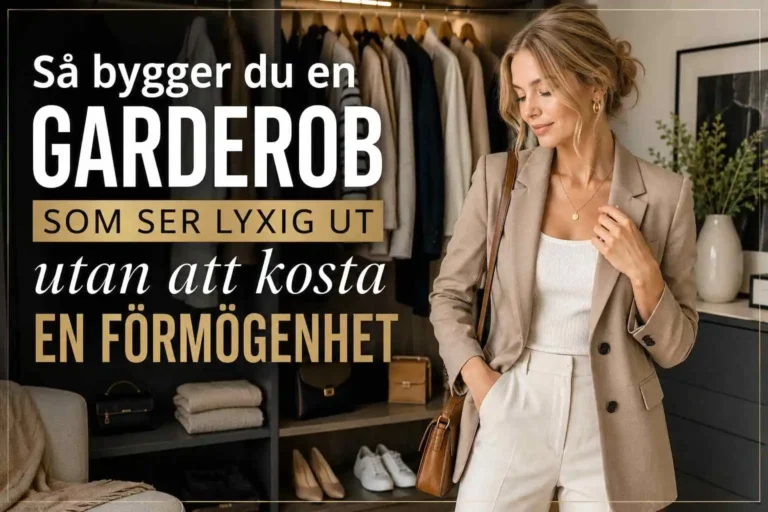 Så bygger du en garderob som ser lyxig ut utan att kosta en förmögenhet